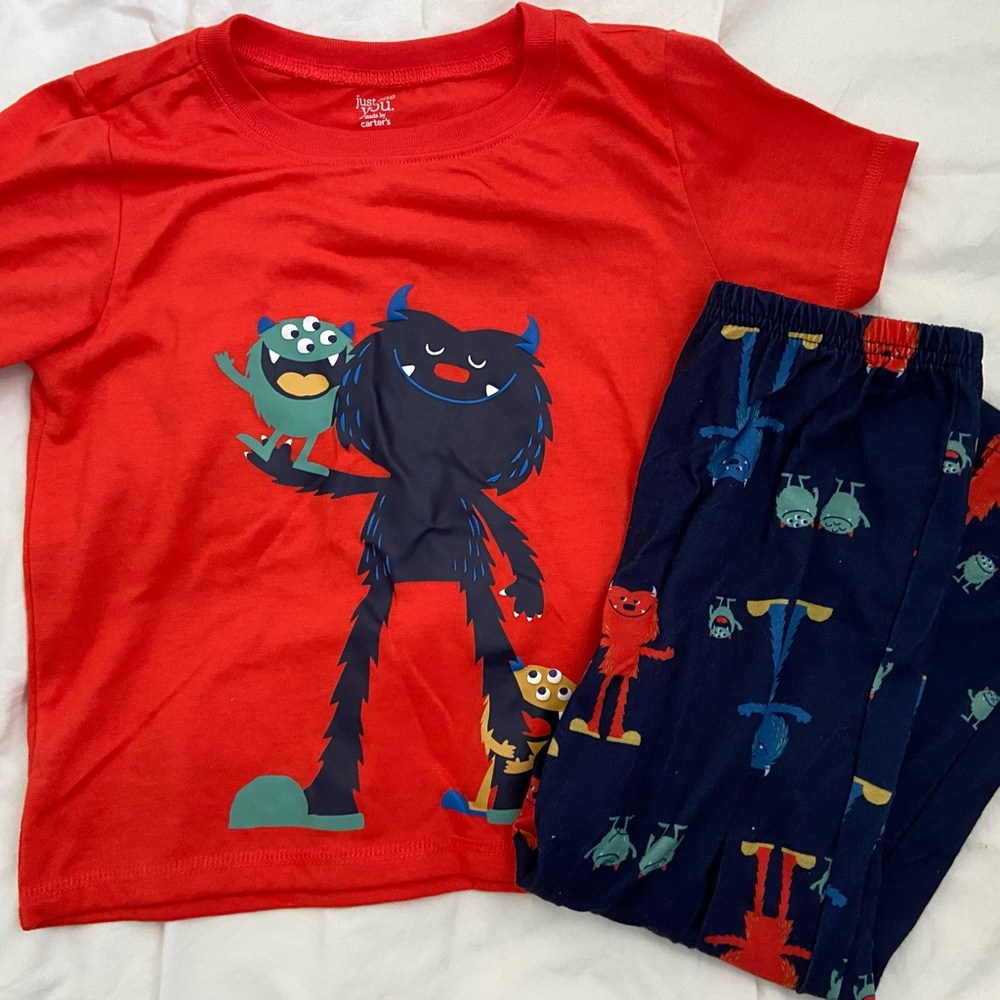 5T Monster pajamas- Just One You by Carter’s
